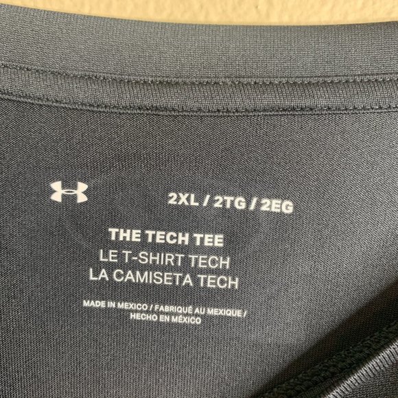 NWT Under Armour Tech Tee Heat Gear Shirt - Picture 5 of 8